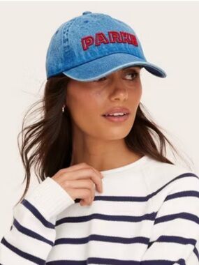 💗 Parke x Target Denim Baseball Hat NWT
